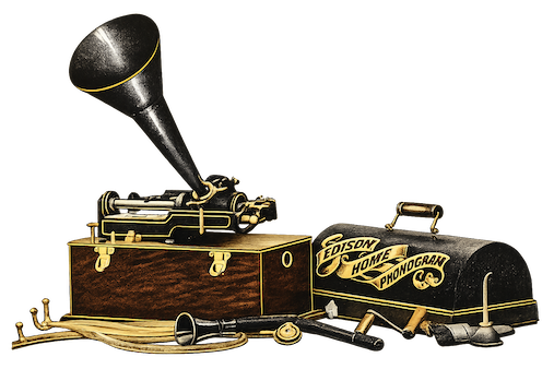 Fonograf Edison, 1901